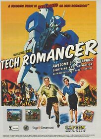 Tech Romancer Print Ad/Poster Art Sega Dreamcast