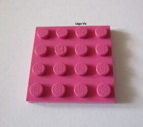 LEGO 3031 4x4 Plate Dark Pink Dark Pink Plate Belville 5846 5847 5861 MOC - B1