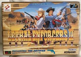 SEGA Mega CD Lethal Enforcers 2 The Western Exclusive Guncon Bundle Edition