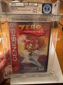 Zero The Kamikaze Squirrel (Sega, Genesis) SEALED A+ Graded 9.4 WATA NOT CGC VGA