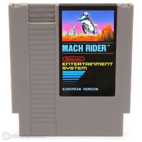 Nintendo NES - Mach Rider PAL-B con embalaje original embalaje original dañado