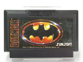 Batman Batman The Video Game Cartridge ONLY [Famicom Japanese version]