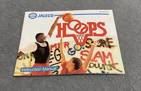 HOOPS MANUAL NES - GOOD CONDITION