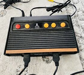 ATARI FLASHBACK 5 CLASSIC GAME CONSOLE With Paceman & Space Invaders🌟Great