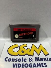 Metroid NES Classic (solo card) Nintendo GBA USATO
