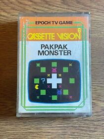 PAKPAK MONSTER EPOCH Cassette Vision JAPAN