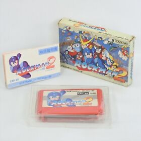 ROCKMAN 2 Megaman Famicom Nintendo 8153 fc