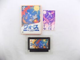 Boxed Nintendo Famicom Quarth - Inc Manual Japan - Free Postage
