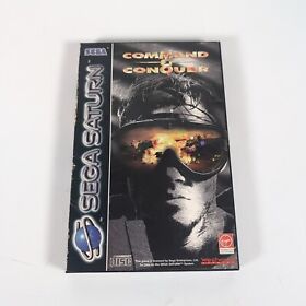 Command & Conquer Sega Saturn Videospiel PAL FEHLENDE DISC 1