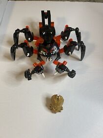 Lego Bionicle Lord of Skull Spiders 70790 Complete No Box No Instructions