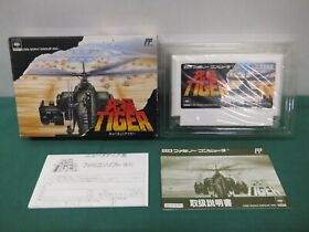 KYUKYOKU TIGER Twin cobra -- Boxed. Famicom, NES. Japan game. Work fully. 10205