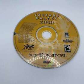Caesar's Palace 2000 Sega Dreamcast Video Game Interplay - DISC ONLY