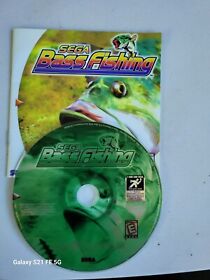 Sega Bass Fishing (Sega Dreamcast, 1999) And Fishing Rod