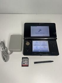 Nintendo 3DS  Handheld System - Cosmo Black PAL/EU w/accessories CFW READY!!!