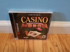 Hoyle Casino game Sega Dreamcast COMPLETE manual booklet Sierra cd Vegas style