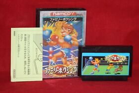 Family Boxing (Nintendo Famicom, 1987) Authentic Game cartridge