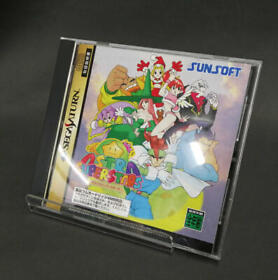 Sunsoft Astra Superstars Sega Saturn SS Retro Game NTSC-J Used from Japan