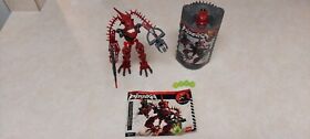 LEGO BIONICLE Hakann (8901) 100% Complete W/ Instructions & Canister NEW BATTERY