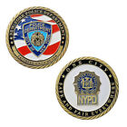 12pcs US New York Police Department Challenge Coin Collectible Gift