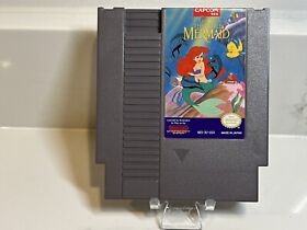 The Little Mermaid - 1991 NES Nintendo Game - Cart Only - TESTED!