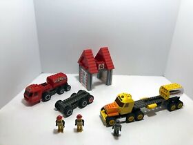 LEGO 4 Juniors Parts LOT: Tanker Truck 4654 + Fire Squad 4657 See description.
