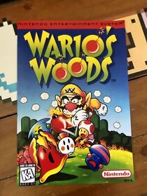 Wario’s Woods NES Cover Poster, 13 X 19