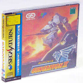 GUNGRIFFON II 2 Sega Saturn Japan Import SS NTSC-J Complete look somewhat used