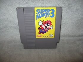 Nintendo NES  Video Game ~ Super Mario Bros. 3 Brothers III ~ Cartridge 2210A
