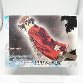 04 Yuu Nanase Winter Card Sentimental graffiti Japan SEGA SATURN Journey
