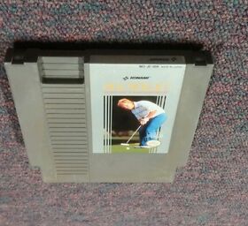 Jack Nicklaus Golf    (Nintendo NES, 1989)  Has instructions booklet.
