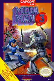 Mega Man 3 Nintendo NES BOX ART 1 2 3 4 5 6 Premium POSTER MADE IN USA - MMA003