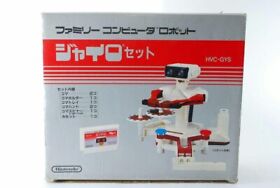 Nintendo Famicom Robot gyro STACK-UP Parts,Game cartridge Boxed tested