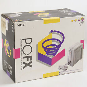 NEC PC-FX Console -Box Only- NO SYSTEM JAPAN Game Ref FX0411