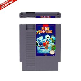 New Snow Brothers 72 pins Game Cartridge for 8bit NES Video Game Console