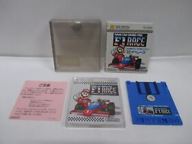 NES Disk System -- FAMICOM GRAND PRIX F1 RACE -- Box. Famicom, JAPAN Game. 9910