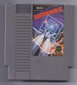 Vintage Nintendo Defender 2 II Video Game NES Cartridge VHTF Rare