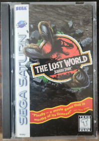 The Lost World: Jurassic Park (Sega Saturn, 1997) Authentic & Complete!