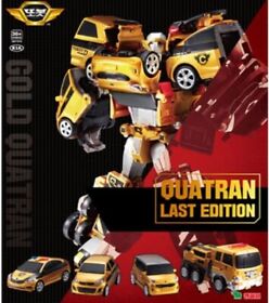 Tobot V Gold Quatran last edition Limited Version Transforming Figure free ship