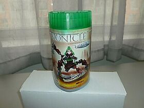LEGO BIONICLE METRU NUI VAHKI NUURAKH #8614  COMPLETE WITH CANISTER AND BOOK 