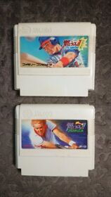 Famicom Moero Pro Baseball Tennis Sports Confirmed Disinfected And Cleaned 80
