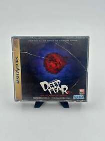 Deep Fear JP Sega Saturn us seller