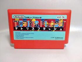 Nintendo Famicom SNE Tetris Flash Japanese Game Software