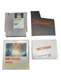 Nintendo NES Spiel Metroid Bienengräber Variante PAL OVP 