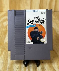 The Last Ninja NES game (Nintendo Entertainment System,1991) with sleeve tested 
