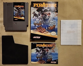 Pirates - Nintendo NES - Complete CIB - w/ Map and Box Protector