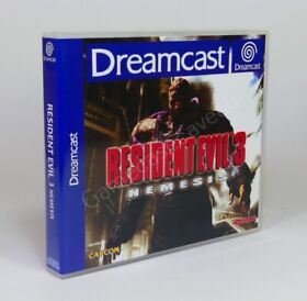 Storage CASE for use with SEGA Dreamcast Game - Resident Evil 3