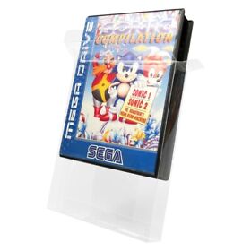 Box Protector Sega Megadrive / Master System 32X Game Display Case (1-100 Pack)
