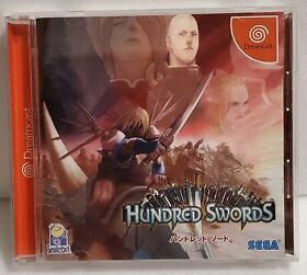 Sega Dreamcast sega Hundred Swords Japanese used Video Game NTSC-J HDR-0124 2001
