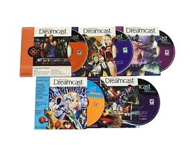 Official Sega DreamCast Magazine Playable Demo Disc Vol. 3, 5, 7, 10, & 11 LOT