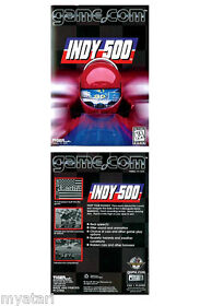 INDY 500 1999 NEW SEALED!  GAME.COM/Tiger